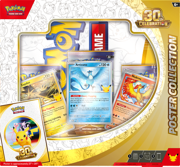 POKEMON 30TH CELEBRATION POSTER COLLECTION (2026-09-16)