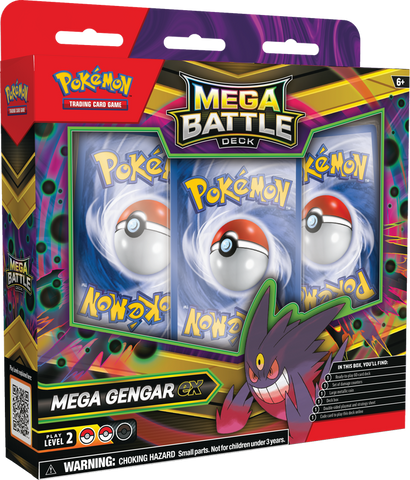 POKEMON MEGA BATTLE DECKS GENGAR EX/ DIANCIE EX (2025-10-24)