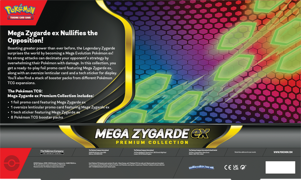 POKEMON MEGA ZYGARDE EX PREMIUM COLLECTION