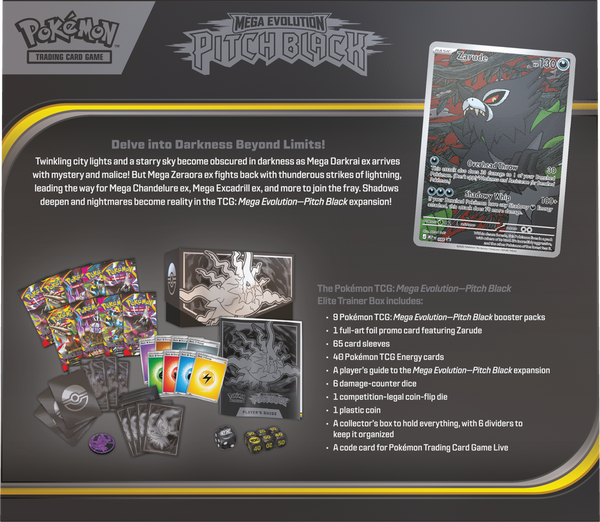 POKEMON ME05 PITCH BLACK ELITE TRAINER BOX (2026-07-17)