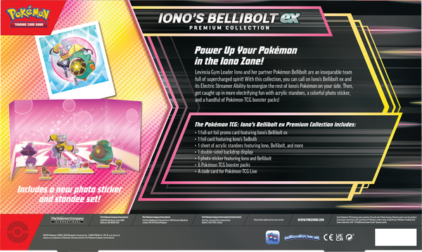 POKEMON IONO’S BELLIBOLT EX PREMIUM COLLECTION (2025-04-11)