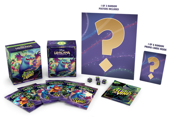 DISNEY LORCANA - Événement PreRelease ATTACK OF THE VINE!