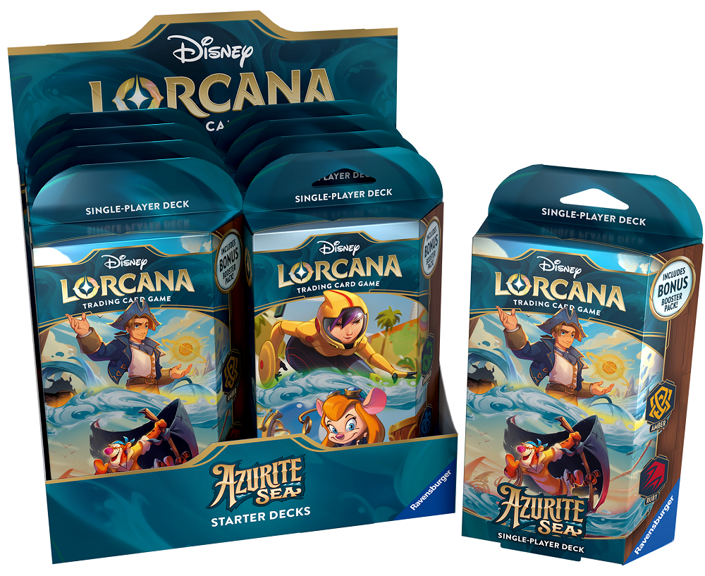 DISNEY LORCANA - Starter Deck AZURITE SEA