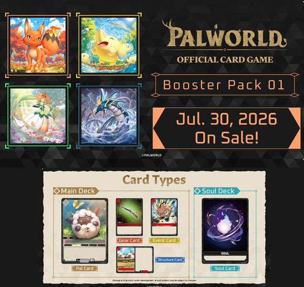 PALWORLD DAWN OF PALPAGOS BOOSTER PACK (preorder)