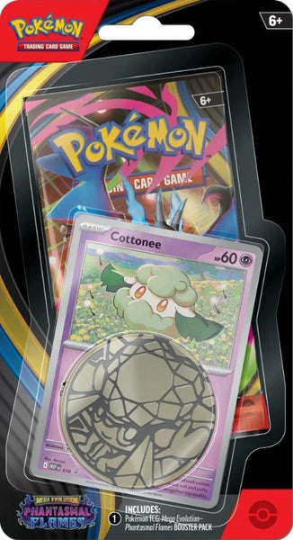 POKEMON ME02 PHANTASMAL FLAMES CHECKLANE BLISTER (1) }2025-11-14