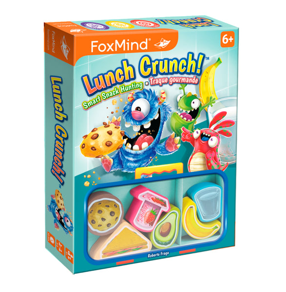 FOXMIND; LUNCH CRUNCH! traque gourmante (bilingue)