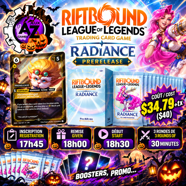 RIFTBOUND TCG Radiance Pre-Rift