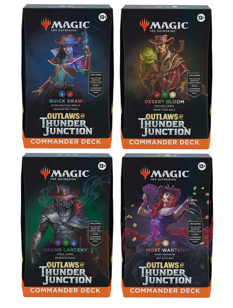 MTG OUTLAWS OF THUNDER JUNCTION; COMMANDER