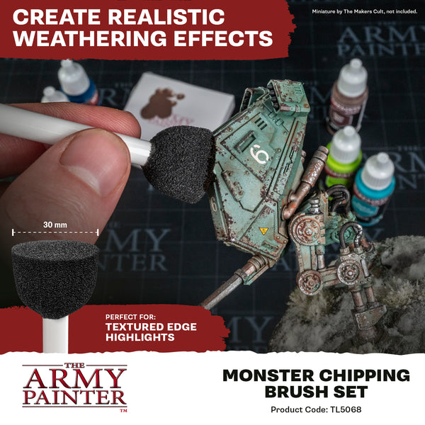 ARMY PAINTER; WARGAMERS MONSTER CHIPPING BRUSH SET