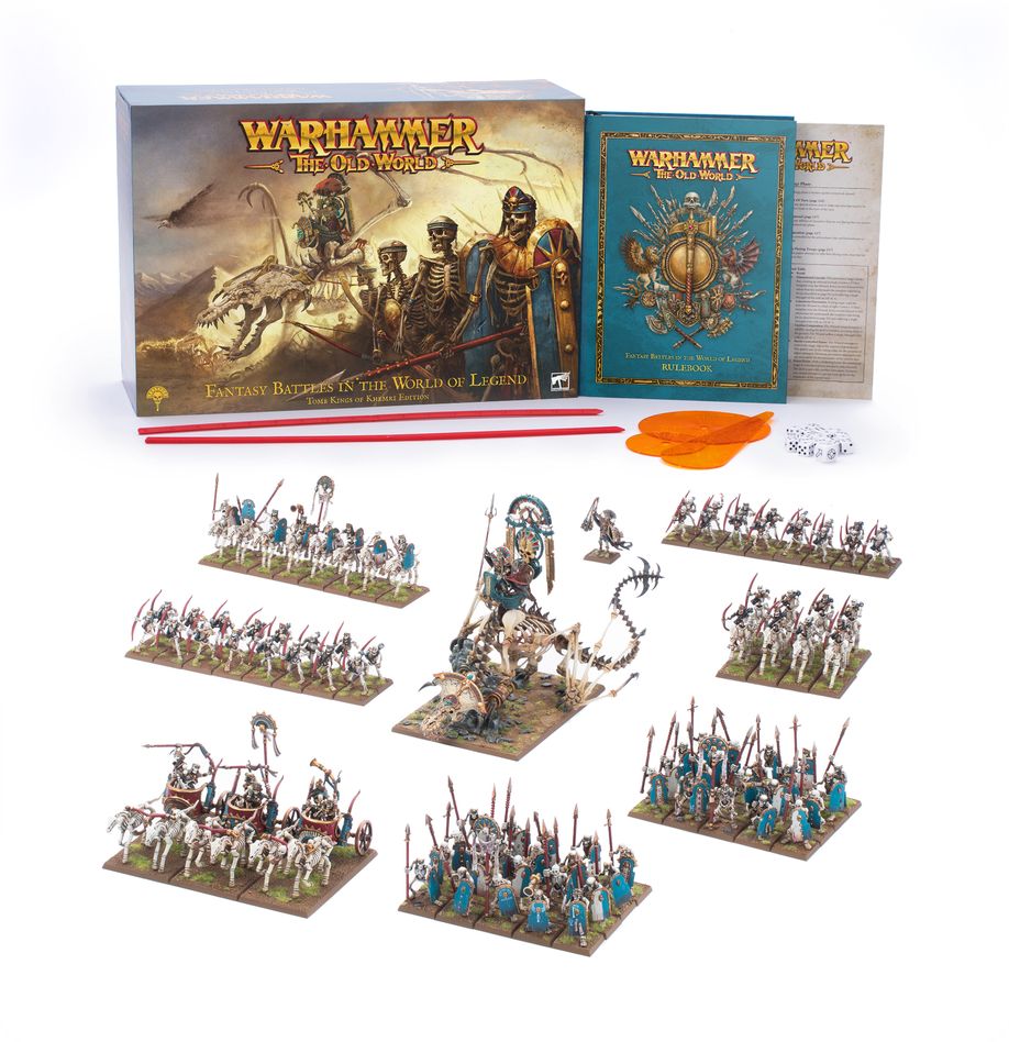 WARHAMMER: THE OLD WORLDS CORE SET – TOMB KINGS OF KHEMRI EDITION EDITION (ENGLISH)
