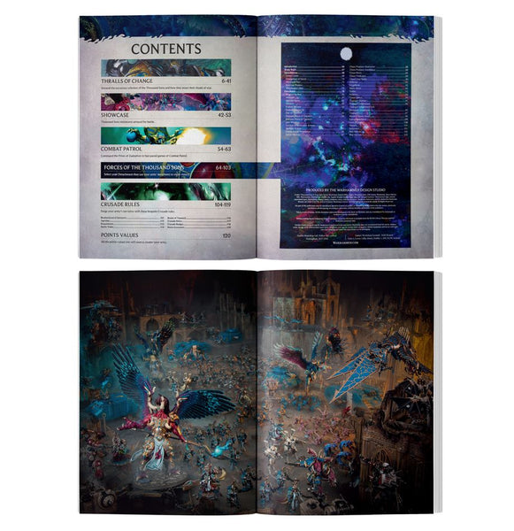 Warhammer 40k CODEX THOUSAND SONS (10th edition, english)