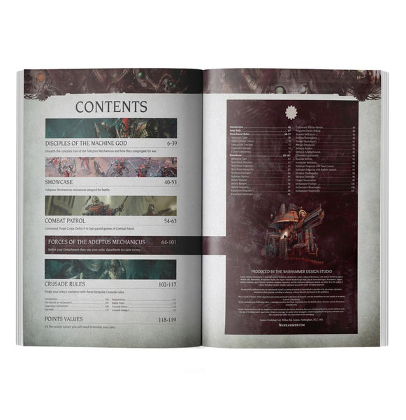 Warhammer 40k CODEX ADEPTUS MECHANICUS (10th edition, english)