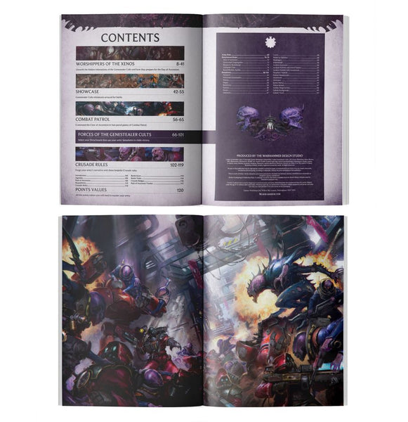 Warhammer 40k CODEX GENESTEALER CULTS (10th edition, english)