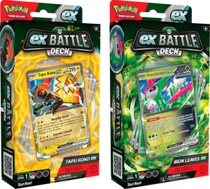 POKEMON BATTLE DECKS TAPU KOKO EX/IRON LEAVES EX