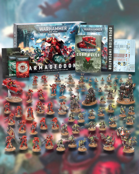 WARHAMMER 40000: ARMAGEDDON box set (Édition Anglaise) --June 19th 2026