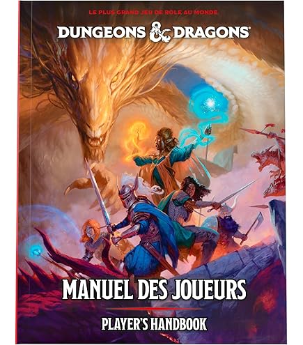 DND RPG 2024 MANUEL des JOUEURS --édition en français