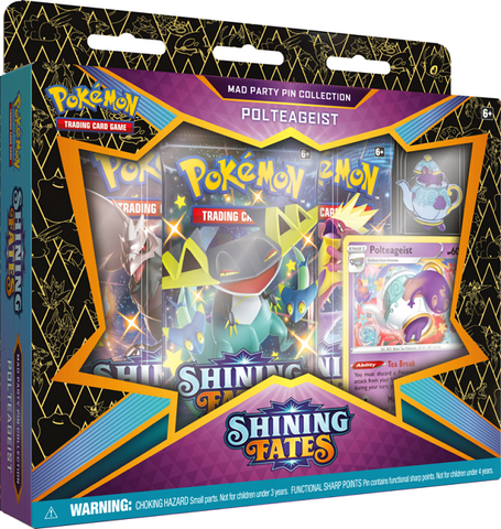 POKEMON SHINING FATES MAD PARTY PIN COLLECTION