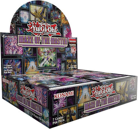 YuGiOh! BOX ~ MAZE OF THE MASTER (March 12th 2025)