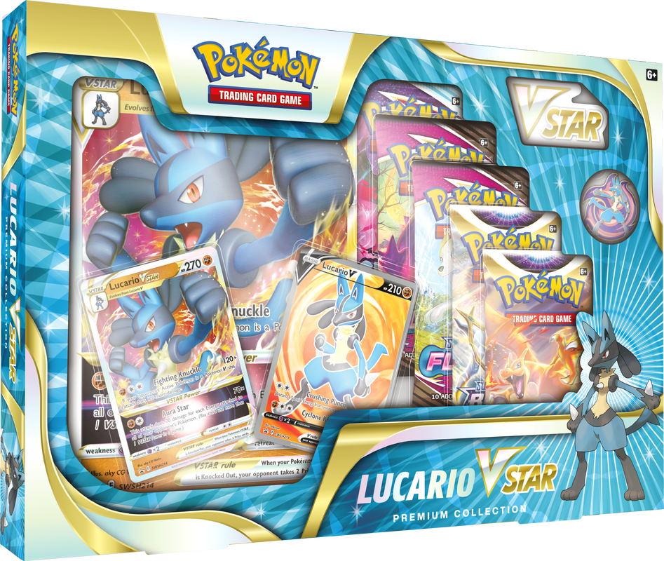 POKEMON LUCARIO VSTAR PREMIUM COLLECTION