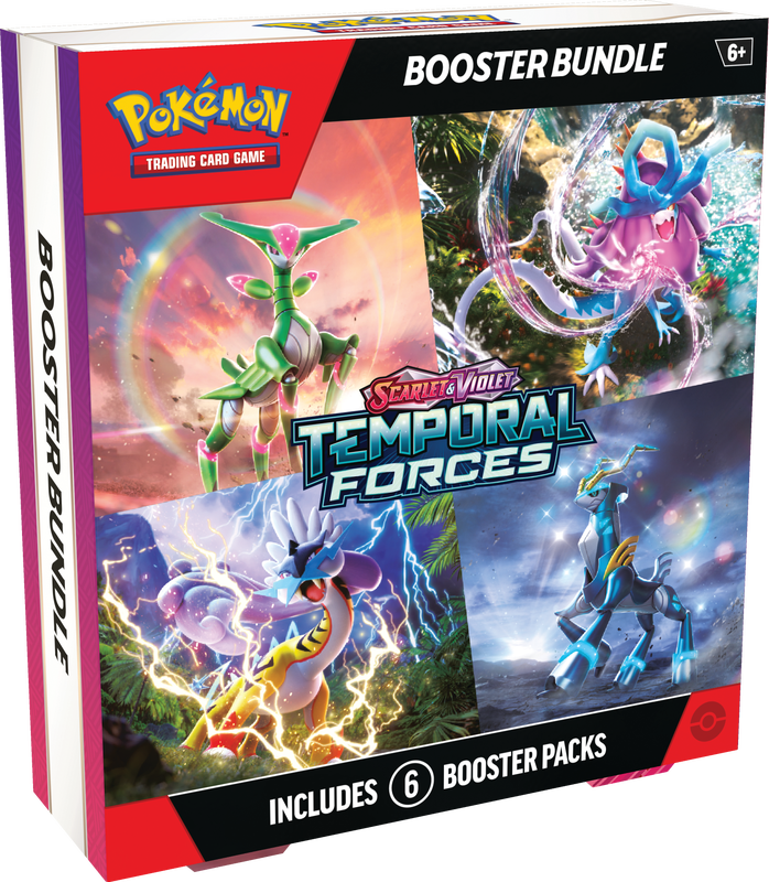 POKEMON BOOSTER BUNDLE - TEMPORAL FORCES (March 18th 2024)