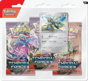 POKEMON 3pk BLISTER - TEMPORAL FORCES (March 18th 2024)