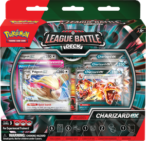 POKEMON LEAGUE BATTLE DECK CHARIZARD EX (November 15th 2024)