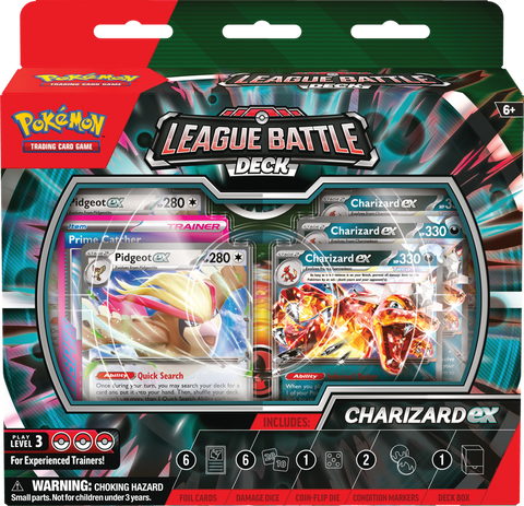 POKEMON LEAGUE BATTLE DECK CHARIZARD EX (November 15th 2024)