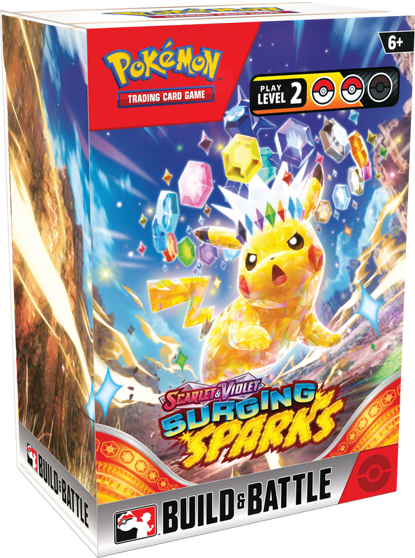 POKEMON SV8 SURGING SPARKS BUILD & BATTLE BOX (4 Novembre 2024)