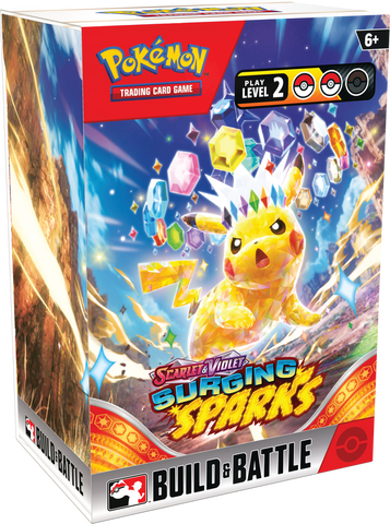 POKEMON SV8 SURGING SPARKS BUILD & BATTLE BOX (4 Novembre 2024)