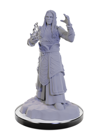 DND UNPAINTED MINIS WV22 ELF WIZARDS