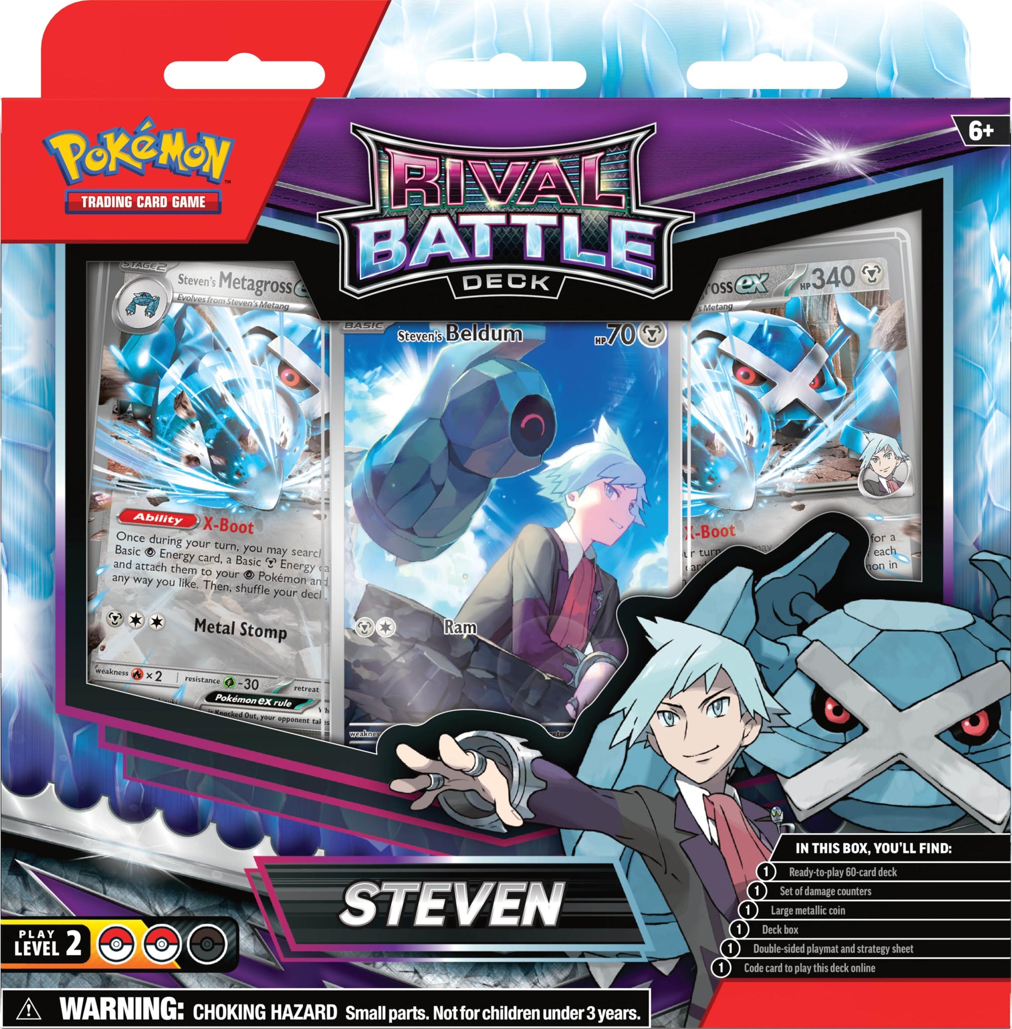 POKEMON RIVAL BATTLE DECKS STEVEN