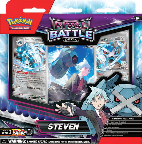 POKEMON RIVAL BATTLE DECKS STEVEN