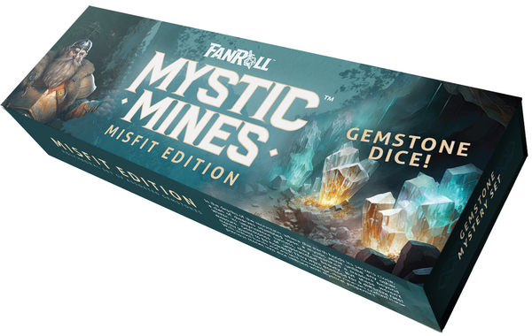 MYSTERY MISFIT GEMSTONE MYSTIC MINES DICE SET