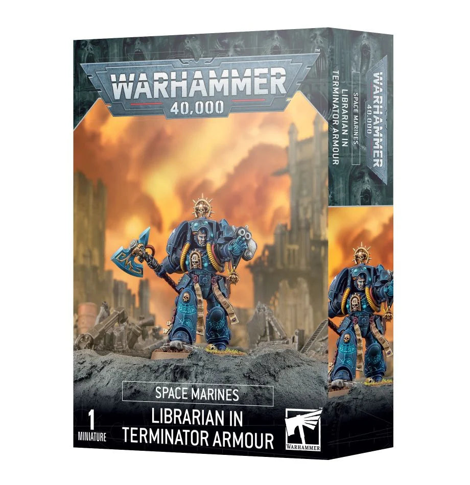 Warhammer 40k LIBRARIAN in TERMINATOR ARMOUR
