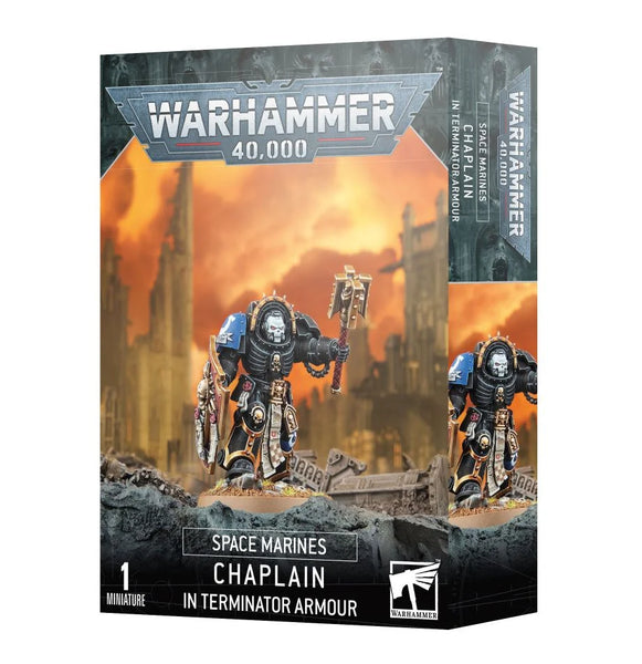 Warhammer 40k CHAPLAIN in TERMINATOR ARMOUR