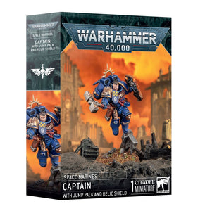 40K; CAPTAIN with PACK and RELIC SHIELD }October 25th 2025