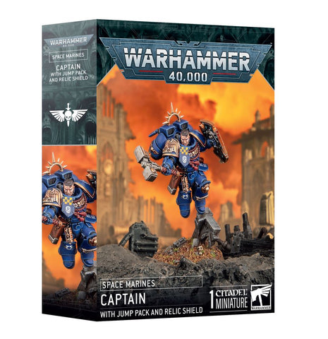 40K; CAPTAIN with PACK and RELIC SHIELD }October 25th 2025
