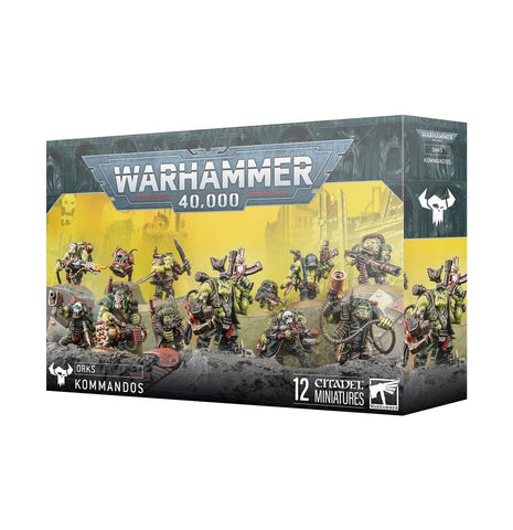 Warhammer 40K; ORKS KOMMANDOS