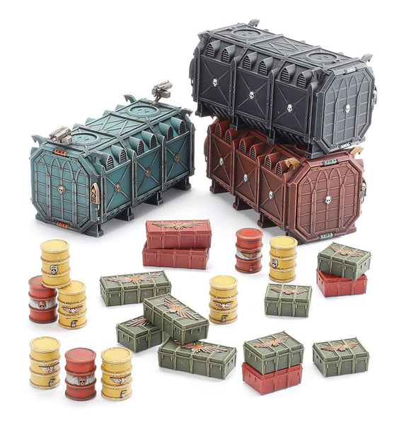 Warhammer 40k MUNITORUM ARMOURED CONTAINERS
