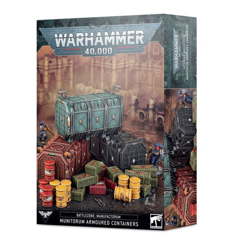 Warhammer 40k MUNITORUM ARMOURED CONTAINERS