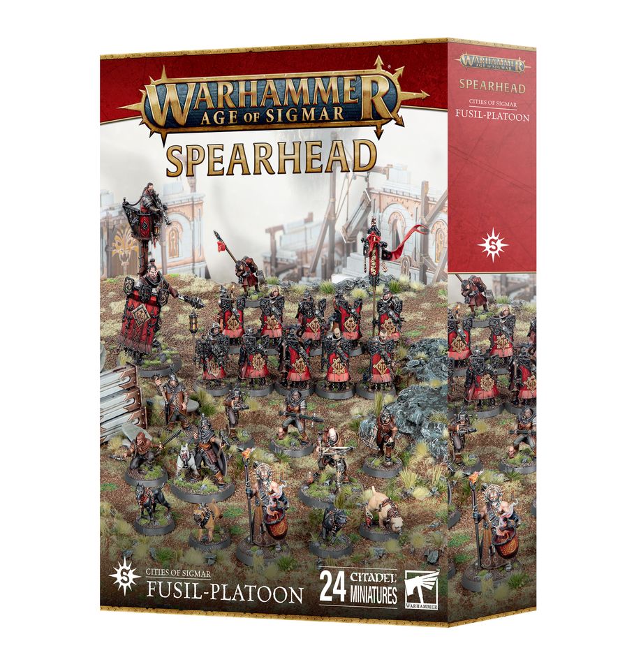 AGE OF SIGMAR 4.0;SPEARHEAD; FUSIL-PLATOON