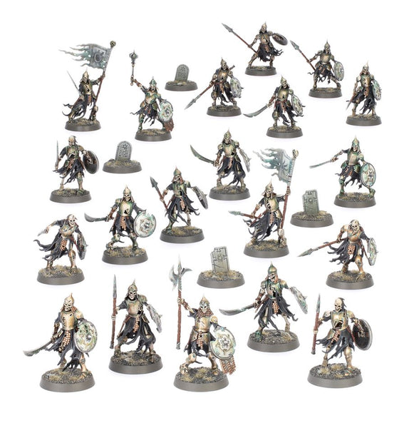 AGE OF SIGMAR 4.0; DEATHRATTLE SKELETON
