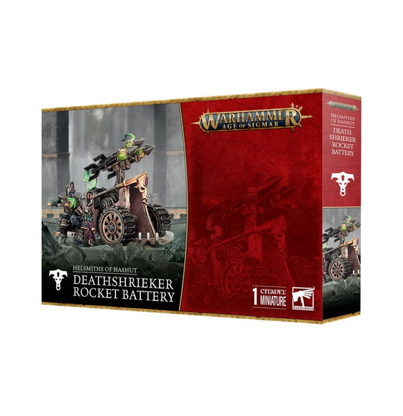 AOS; Deathshrieker Rocket Battery; Tormentor Bombard / Batterie de roquettes Hurleur de la Mort; Bombardeur Tourmenteur