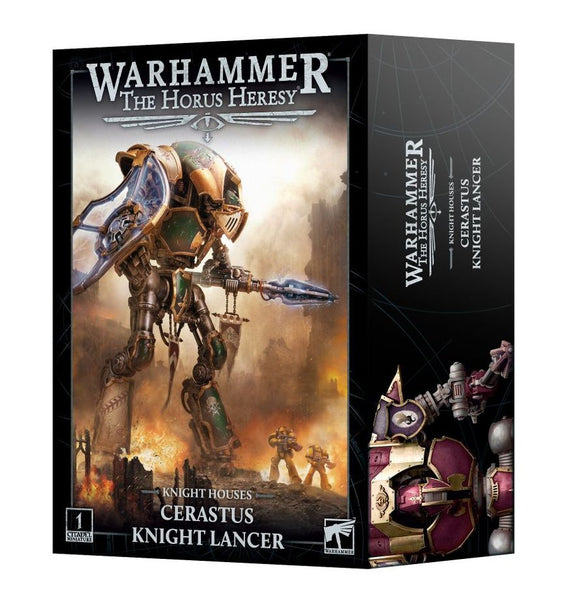 Warhammer 30k; HORUS HERESY AGE OF DARKNESS Cerastus Knight Lancer