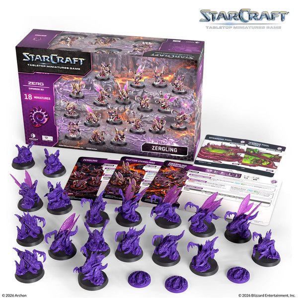 Starcraft The Miniatures Game (Wave 1) ZERG (EN) ^ May 2026