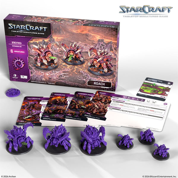 Starcraft The Miniatures Game (Wave 1) ZERG (EN) ^ May 2026