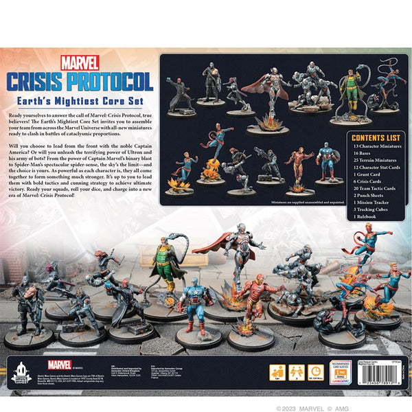 MARVEL CRISIS PROTOCOL Earth's Mightiest Core Set (EN)