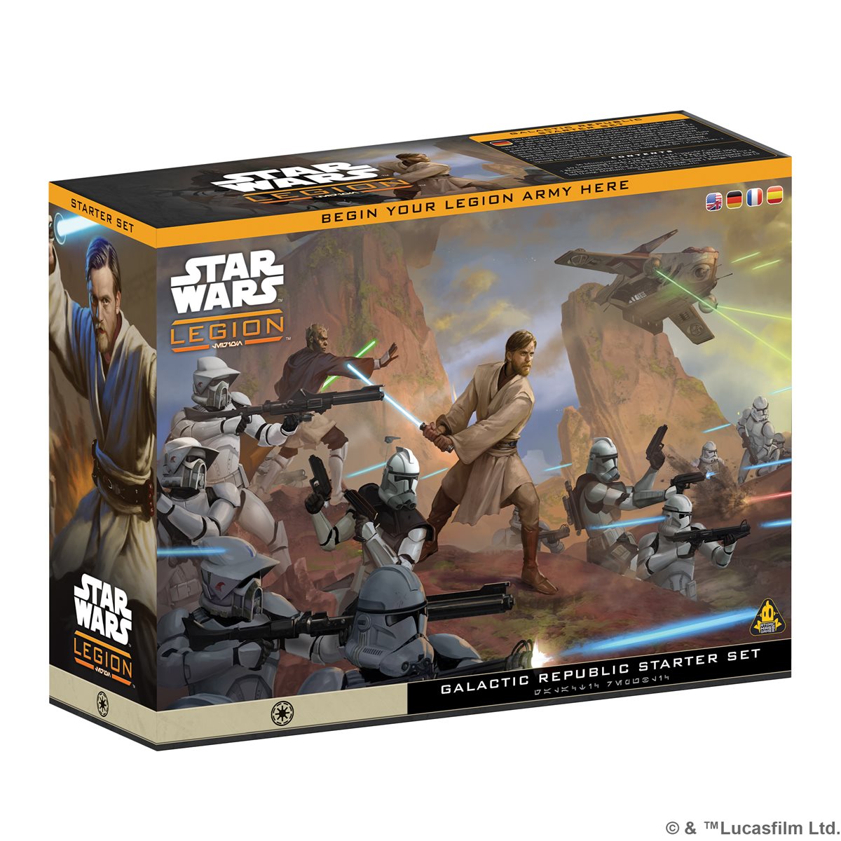Star Wars: Legion: Galactic Republic - Starter Set (ML) ^ Q4 2025