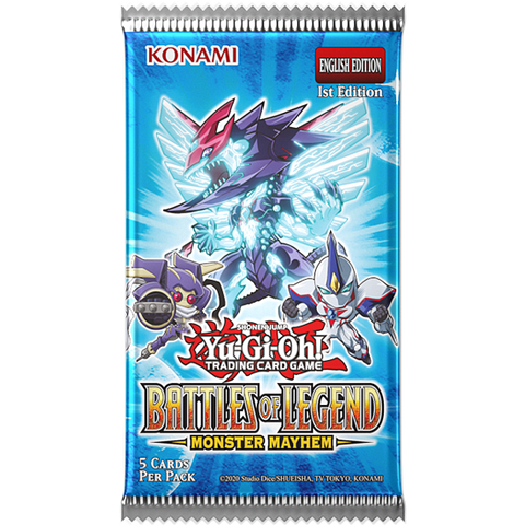YuGiOh! PACK ~ BATTLES OF LEGEND MONSTER MAYHEM
