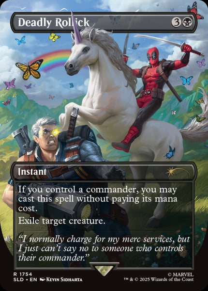 MTG SECRET LAIR MARVEL deadpool non foil 2025-04-25